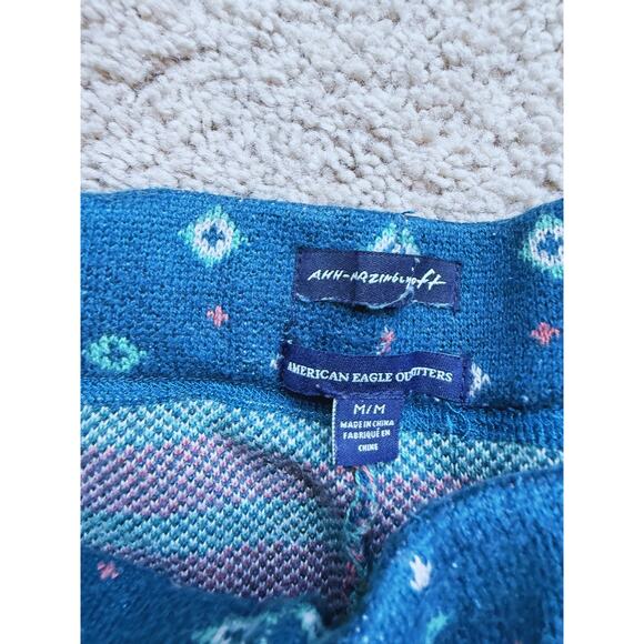 American Eagle Vintage Ahh-Mazing Soft Knit Sweater Leggings Pants Medium Y2K - Picture 3 of 5